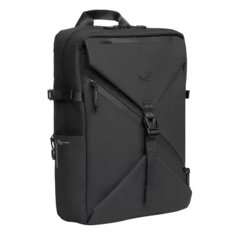 Krepšys nešiojamam kompiuteriui ASUS ROG Archer Backpack 16 BP2600 – tinka 40,6 cm (16 colių), poliesteris ir oda, juoda
