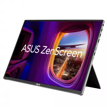 ASUS ZenScreen OLED MQ16FC nešiojamas monitorius 40,6 cm (16 colių) 1920 x 1200 pikselių WUXGA sidabrinis