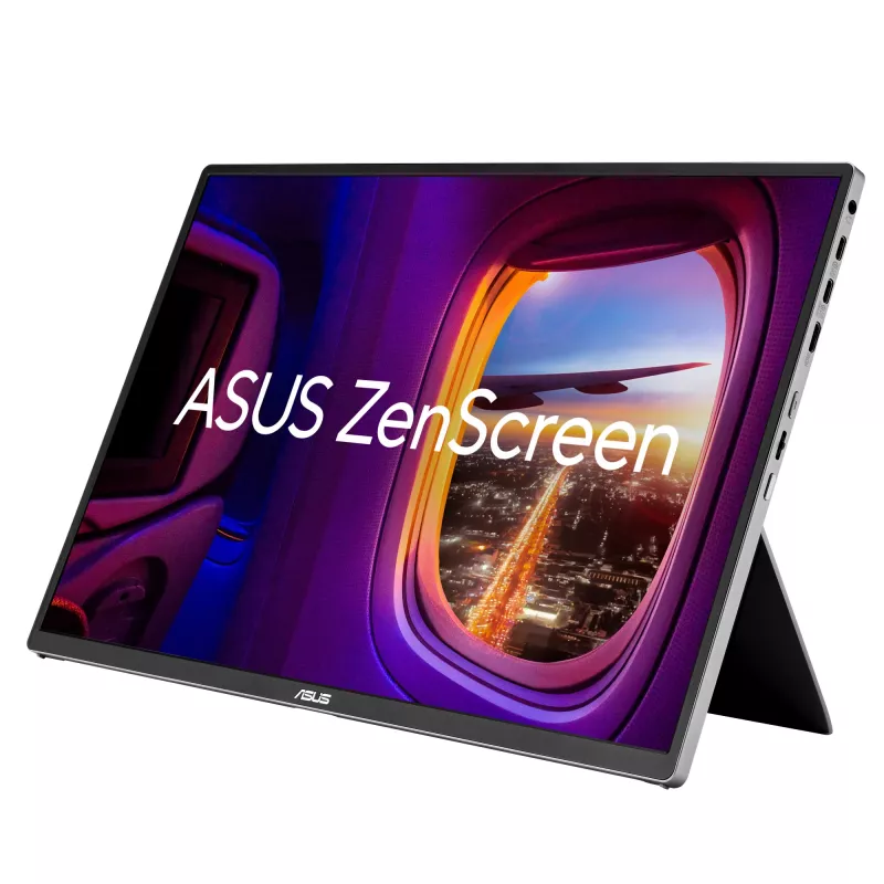 ASUS ZenScreen OLED MQ16FC nešiojamas monitorius 40,6 cm (16 colių) 1920 x 1200 pikselių WUXGA sidabrinis
