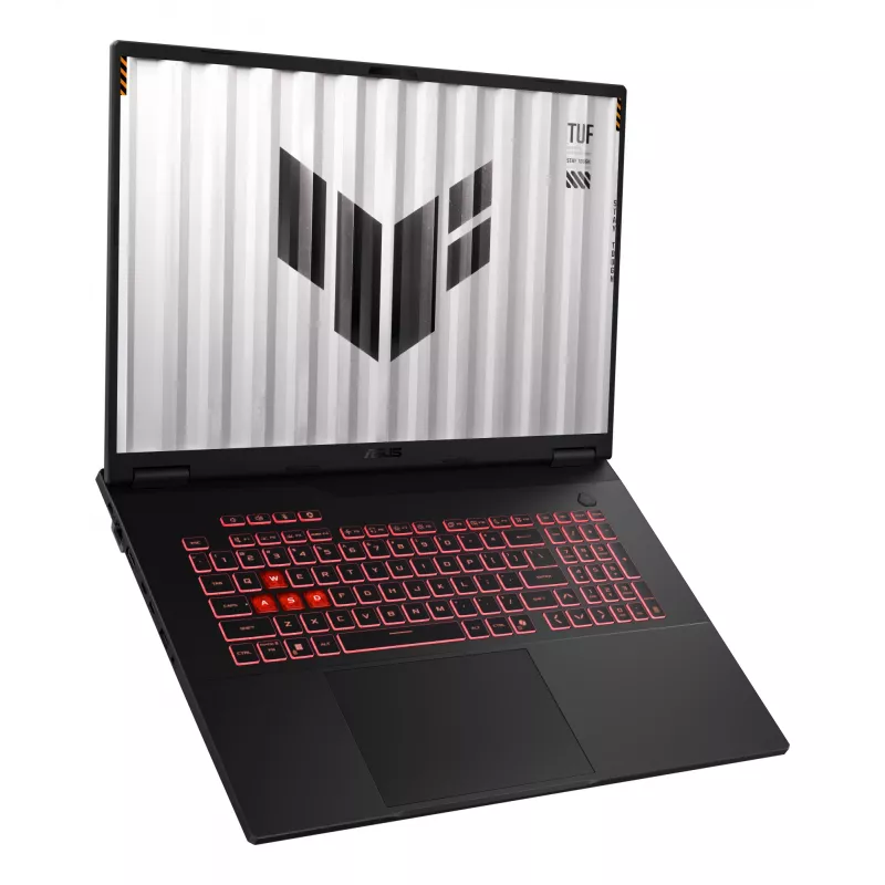 ASUS TUF Gaming A18 TUF808UM-DICS8103W nešiojamas kompiuteris 45,7 cm (18 colių) WUXGA AMD Ryzen 7 260 32 GB DDR5 1 TB SSD NVIDIA GeForce RTX 5060 Wi-Fi 6E Windows 11 Home juoda, pilka