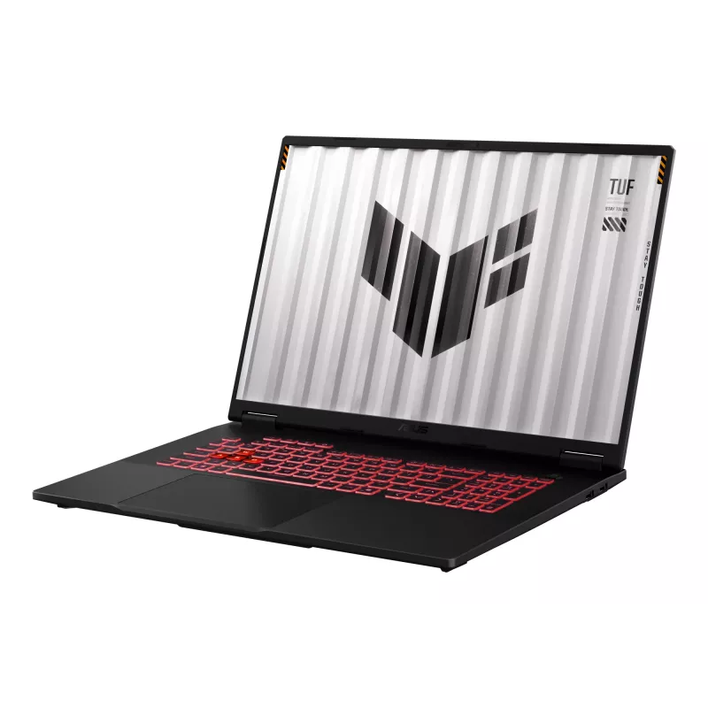 Nešiojamas kompiuteris ASUS TUF Gaming A18 TUF808UP-DICS9097W AMD Ryzen™ 7 260 45,7 cm (18 colių) WQXGA 32 GB DDR5-SDRAM 1 TB SSD NVIDIA GeForce RTX 5070 Wi-Fi 6E (802.11ax) Windows 11 Home Juoda, Pilka