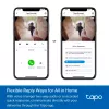 TP-Link Tapo vaizdo durų skambutis D235 + D100C, 2K 5MP, 180° DFOV, IP66, belaidis