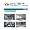 Prieigos taškas TP-Link Omada AX5400 Wi-Fi 6 2.4 GHz 5 GHz
