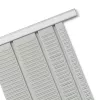Nobo T-Card Metal Panels Size 2, 32 lizdai, pilki
