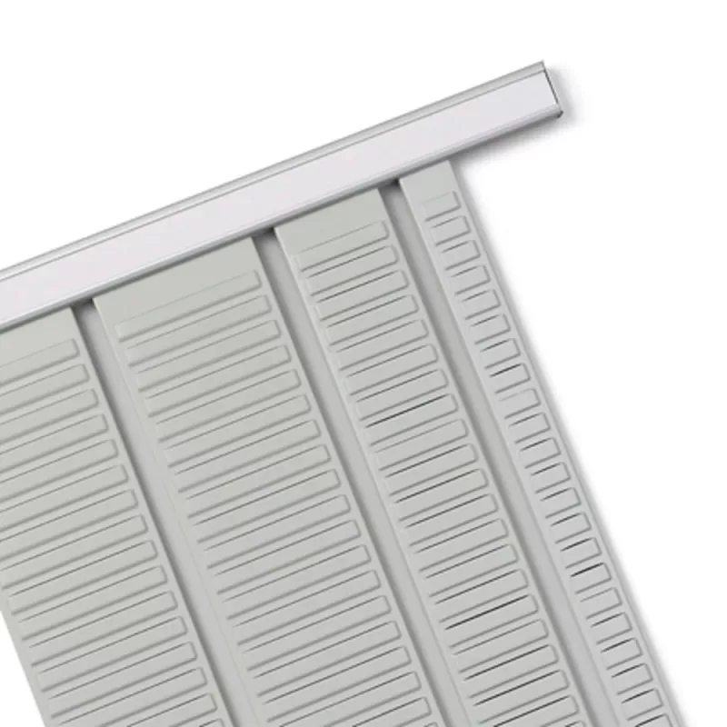 Nobo T-Card Metal Panels Size 2, 32 lizdai, pilki