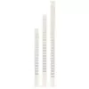 Nobo T-Card Metal Panels Size 2, 32 lizdai, pilki