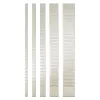 Nobo T-Card planavimo skydelis, 4 dydis, pilkas, 128x655 mm