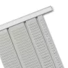 Nobo T-Card planavimo skydelis, 4 dydis, pilkas, 128x655 mm