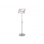 Nobo Essence A3 informacinis stovas, sidabrinis, 463 mm, 1475 mm, 300 mm, 2,3 kg, 420 mm
