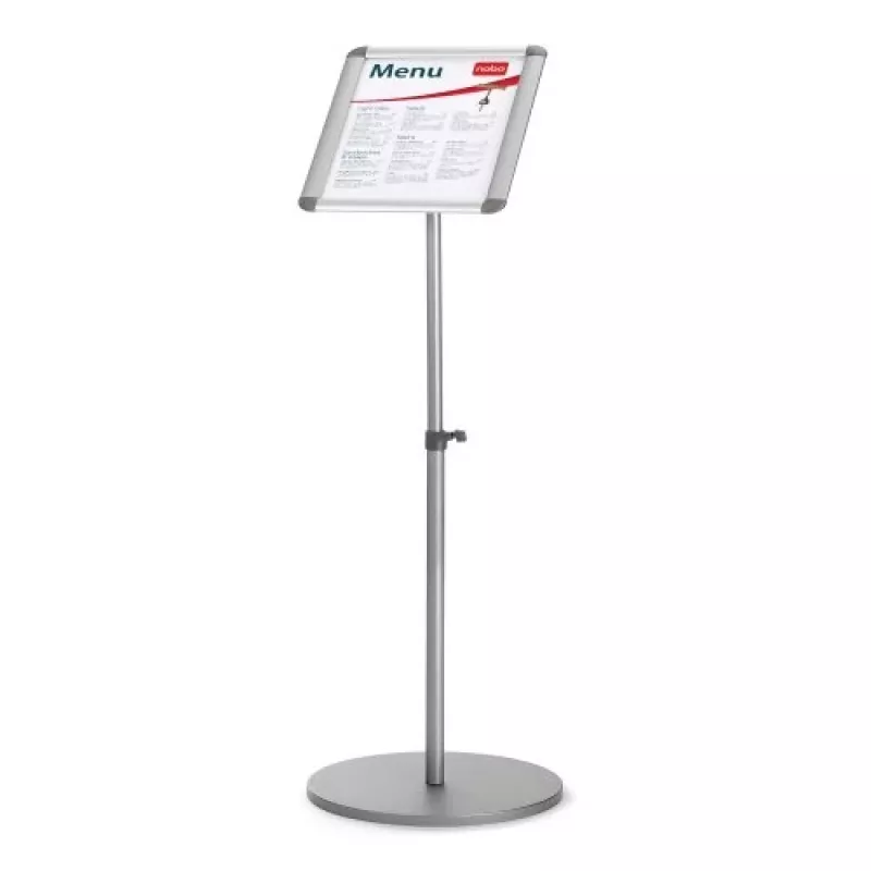 Nobo Essence A3 informacinis stovas, sidabrinis, 463 mm, 1475 mm, 300 mm, 2,3 kg, 420 mm