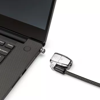 Kensington ClickSafe 2.0 3-in-1 raktinis nešiojamojo kompiuterio užraktas (su pagrindiniu raktu)