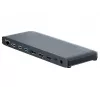 2-Power DOC0117A USB-C dokų stotelė / prievadų replikatorius, juoda