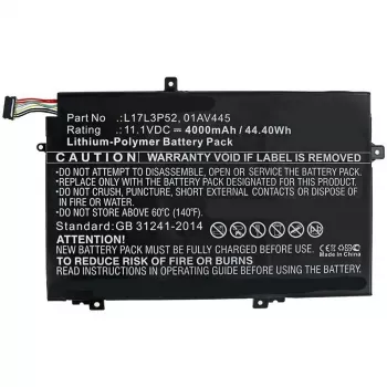 CoreParts MBXLE-BA0248 nešiojamojo kompiuterio baterija, skirta Lenovo