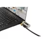 DELL 461-AAEU kabelinė spyna, juoda, nerūdijantis plienas, 1,8 m