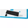 Sandberg Wireless Office DesktopSet INT, belaidė klaviatūra ir pelė, RF, membraninė, QWERTY, juoda