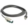 Motorola USB laidas Power+, pilkas, 2,1 m