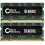 CoreParts MMG2491/4GB atminties modulis 2 x 2 GB DDR2 200-pin SO-DIMM