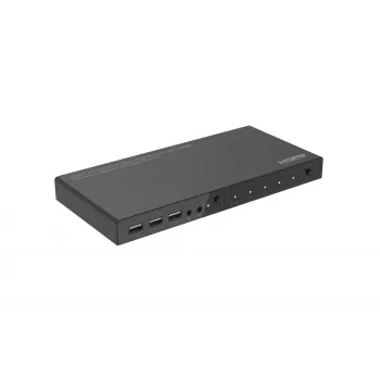 KVM jungiklis Microconnect MC-HDMIKVM0401-4K 4K Ultra HD HDMI USB