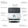 HP ScanJet Pro N4000 snw1 lakštinis skaitytuvas 600 x 600 DPI