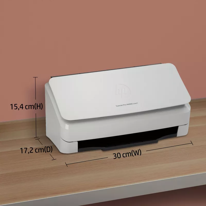HP ScanJet Pro N4000 snw1 lakštinis skaitytuvas 600 x 600 DPI