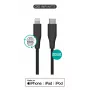 Laidas Lightning – USB-C eSTUFF ES602180-BULK 1 m, juodas, MFi