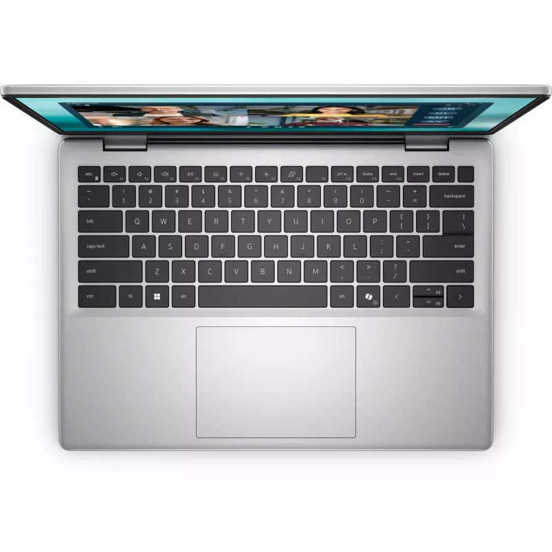 Nešiojamas kompiuteris DELL Pro 14 Essential PV14250 Intel Core 5 120U 35.6 cm (14 colių) Full HD+ 16 GB DDR5-SDRAM 512 GB SSD Wi-Fi 6 (802.11ax) Windows 11 Pro US International Platinum, sidabrinis