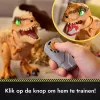 Interaktyvus žaislas dinozauras Jurassic World Primal Hatch T-Rex su kiaušiniu, 100+ garsų ir reakcijų, 5+ metai
