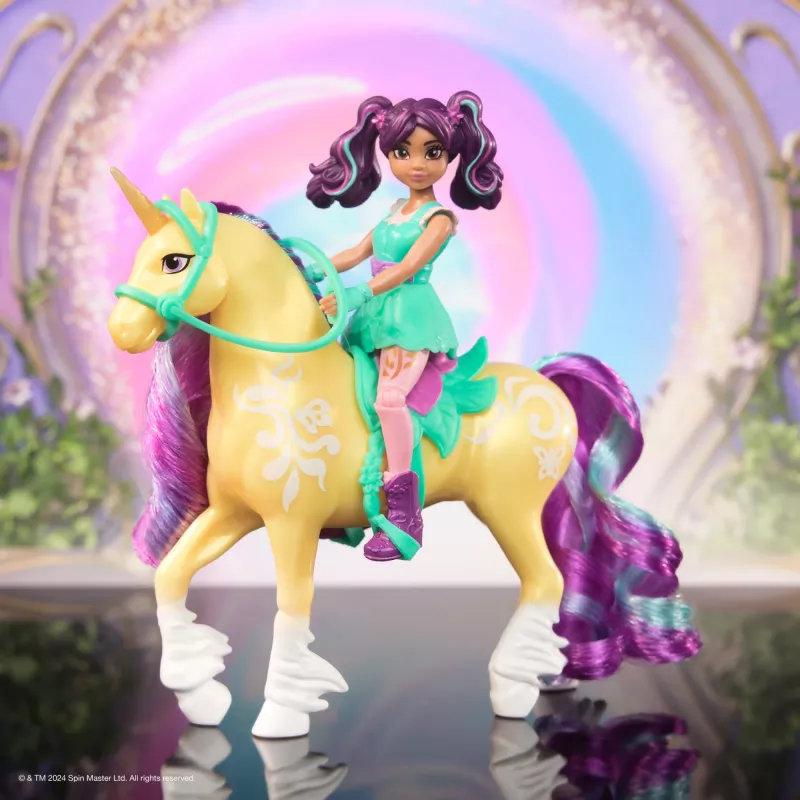 Unicorn Academy, Magiškas Išlaisvintas Nuotykių Rinkinys, Velykų Dovanų Idėja, Su Sophia, Ava, Ravenzella Lėlėmis, Wildstar, Leaf Vienaragiais ir Daugiau
