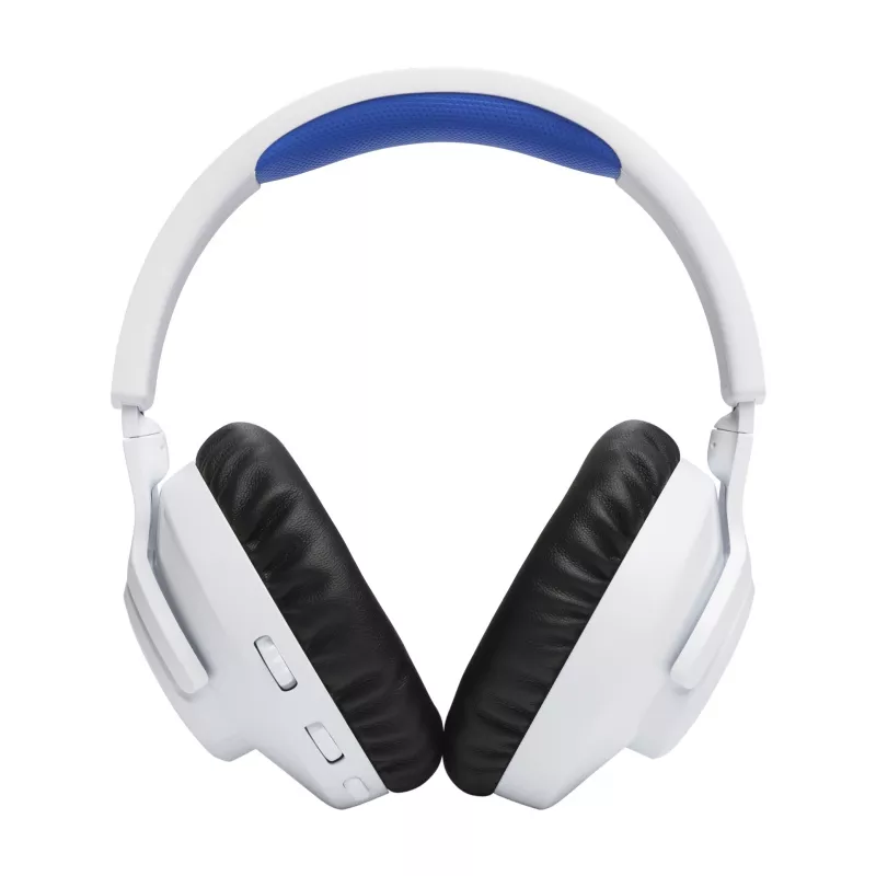 JBL Quantum 360P Belaidės ausinės žaidimams USB Type-C Bluetooth Mėlyna, Balta