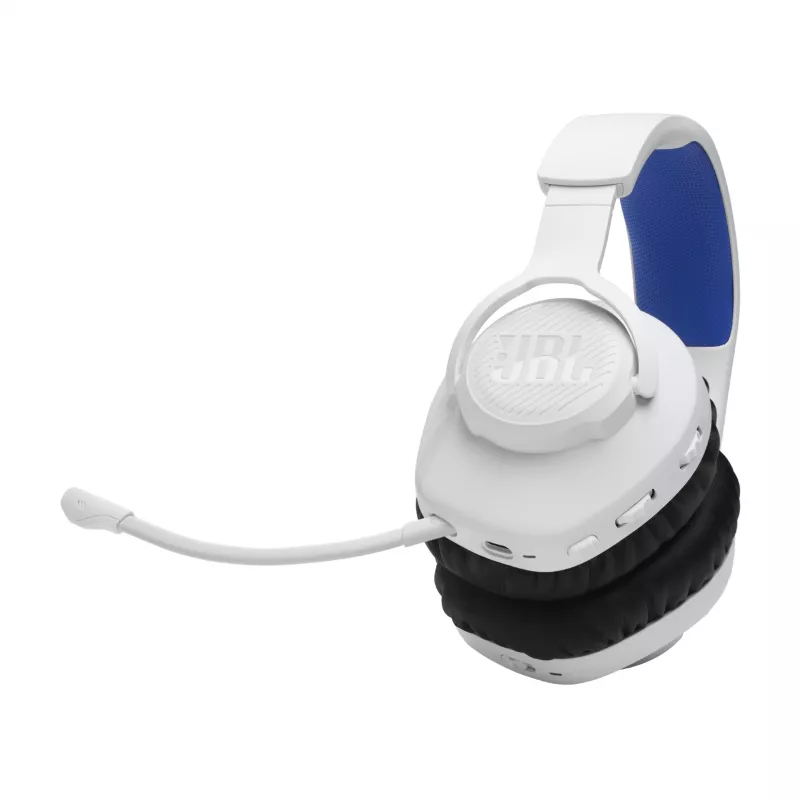 JBL Quantum 360P Belaidės ausinės žaidimams USB Type-C Bluetooth Mėlyna, Balta