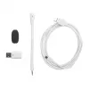 JBL Quantum 360P Belaidės ausinės žaidimams USB Type-C Bluetooth Mėlyna, Balta
