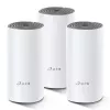 TP-Link Deco E4 AC1200 Viso namo „Mesh“ Wi-Fi sistema, 3 vnt. rinkinys