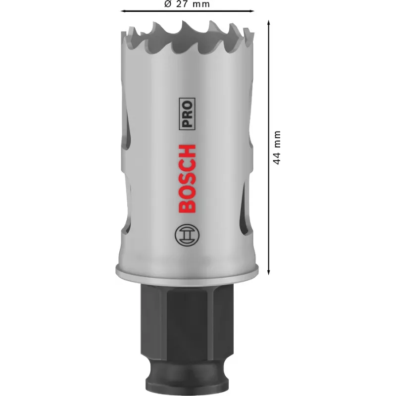 Pjūklelis Bosch PRO Multi Material PC Plus 44/27 mm — vienetinis, gręžtuvui, Ø27 mm
