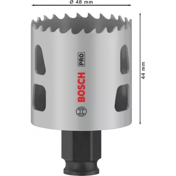 Koroninis pjūklas Bosch PRO Multi Material PC Plus 44/48 mm – vientisas, skirtas gręžtuvams