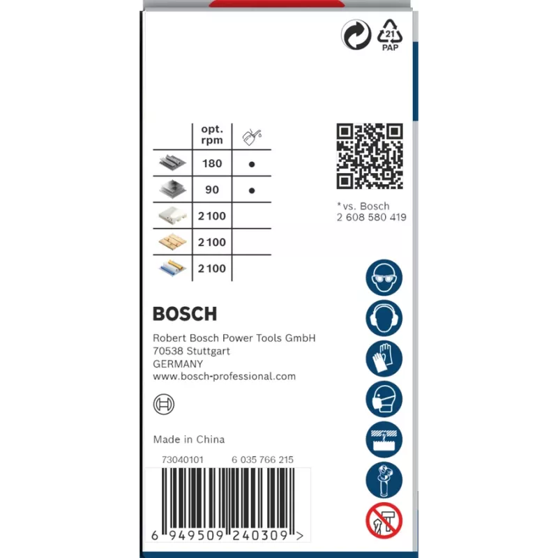 Koroninis pjūklas Bosch PRO Multi Material PC Plus 44/48 mm – vientisas, skirtas gręžtuvams