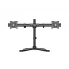 Multibrackets M Deskstand Basic Dual, laisvai pastatomas, 16 kg, 38,1 cm (15 col.), 68,6 cm (27 col.), 100 x 100 mm, juodas