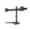 Multibrackets M Deskstand Basic Dual, laisvai pastatomas, 16 kg, 38,1 cm (15 col.), 68,6 cm (27 col.), 100 x 100 mm, juodas