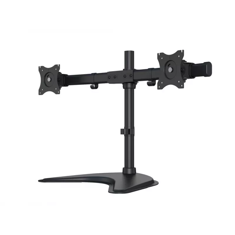 Multibrackets M Deskstand Basic Dual, laisvai pastatomas, 16 kg, 38,1 cm (15 col.), 68,6 cm (27 col.), 100 x 100 mm, juodas