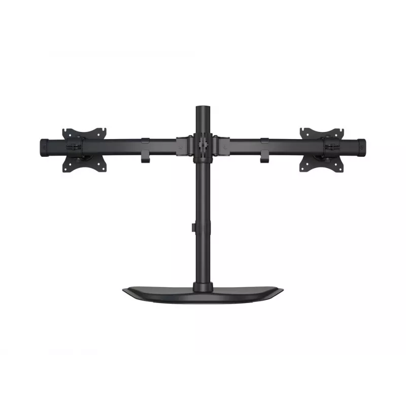 Multibrackets M Deskstand Basic Dual, laisvai pastatomas, 16 kg, 38,1 cm (15 col.), 68,6 cm (27 col.), 100 x 100 mm, juodas