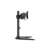 Multibrackets M Deskstand Basic Dual, laisvai pastatomas, 16 kg, 38,1 cm (15 col.), 68,6 cm (27 col.), 100 x 100 mm, juodas