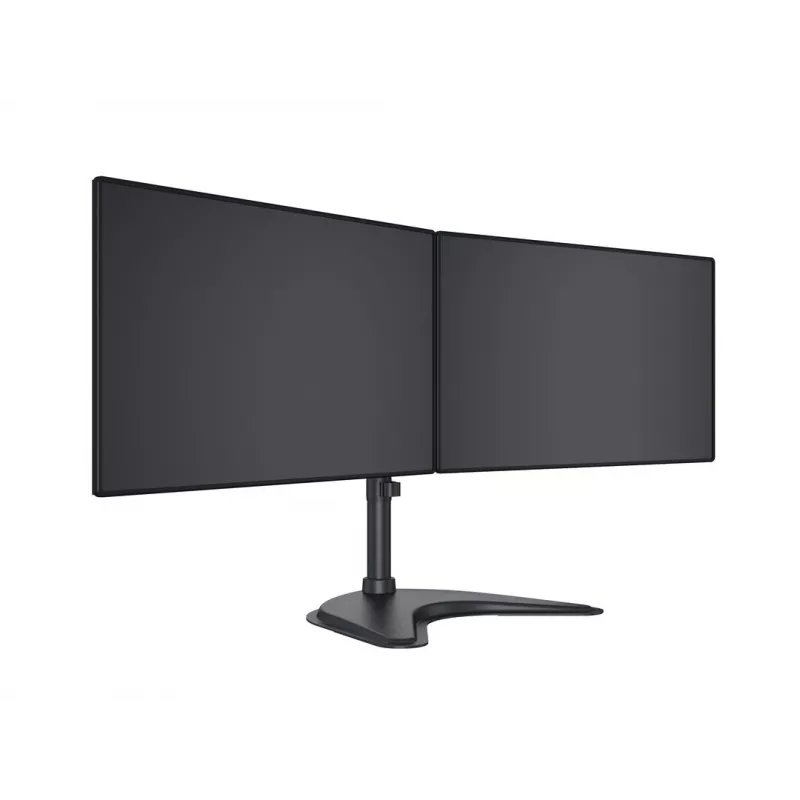 Multibrackets M Deskstand Basic Dual, laisvai pastatomas, 16 kg, 38,1 cm (15 col.), 68,6 cm (27 col.), 100 x 100 mm, juodas