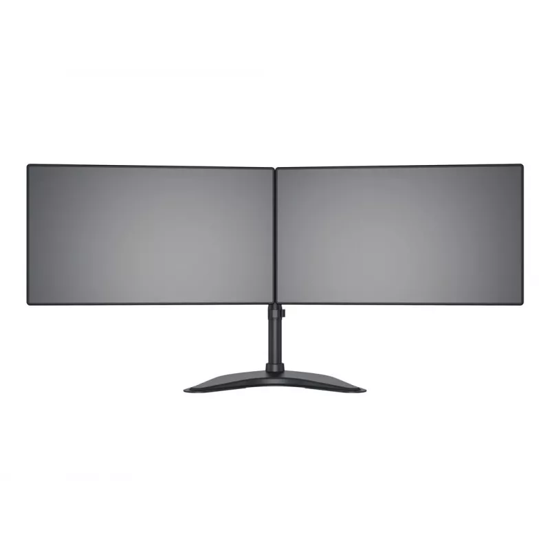 Multibrackets M Deskstand Basic Dual, laisvai pastatomas, 16 kg, 38,1 cm (15 col.), 68,6 cm (27 col.), 100 x 100 mm, juodas