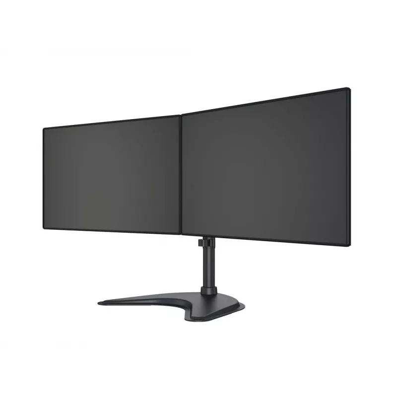Multibrackets M Deskstand Basic Dual, laisvai pastatomas, 16 kg, 38,1 cm (15 col.), 68,6 cm (27 col.), 100 x 100 mm, juodas