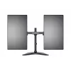 Multibrackets M Deskstand Basic Dual, laisvai pastatomas, 16 kg, 38,1 cm (15 col.), 68,6 cm (27 col.), 100 x 100 mm, juodas