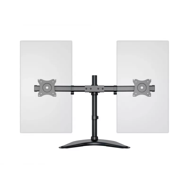 Multibrackets M Deskstand Basic Dual, laisvai pastatomas, 16 kg, 38,1 cm (15 col.), 68,6 cm (27 col.), 100 x 100 mm, juodas
