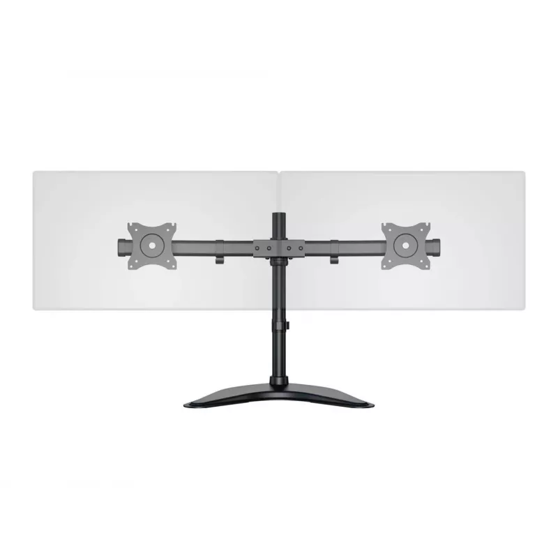Multibrackets M Deskstand Basic Dual, laisvai pastatomas, 16 kg, 38,1 cm (15 col.), 68,6 cm (27 col.), 100 x 100 mm, juodas