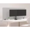 Multibrackets M Deskstand Basic Dual, laisvai pastatomas, 16 kg, 38,1 cm (15 col.), 68,6 cm (27 col.), 100 x 100 mm, juodas