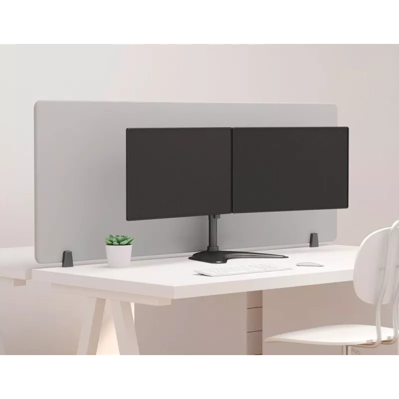 Multibrackets M Deskstand Basic Dual, laisvai pastatomas, 16 kg, 38,1 cm (15 col.), 68,6 cm (27 col.), 100 x 100 mm, juodas