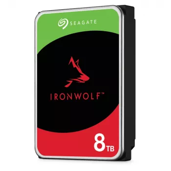 Seagate IronWolf ST8000VN004 vidinis kietasis diskas 8 TB 7200 RPM 256 MB 3.5 colio Serial ATA III