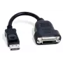Matrox CAB-DP-DVIF vaizdo kabelio adapteris 0,2 m DisplayPort DVI-D Juoda